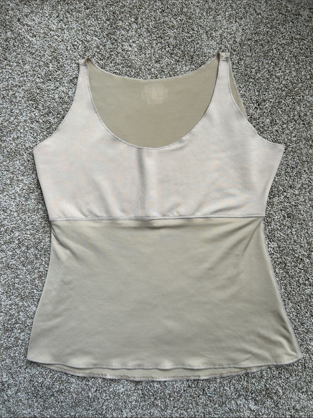 SPANX Shapewear Slimming Nude Scoop Neck Tank Top - Size 2X